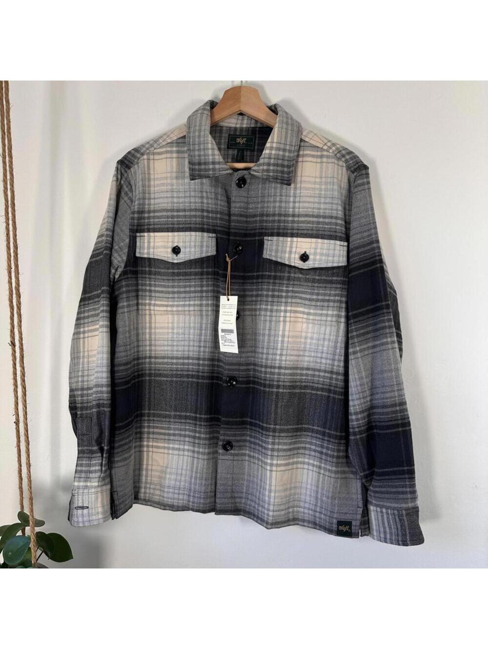 Soft Cloth Melrose Shirt Jac in Soft Flannella Heather Shirt S NWT